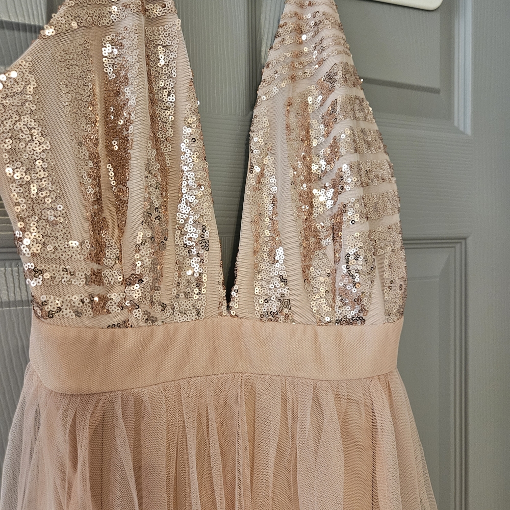 Luxxel Blush Pink Maxi Dress